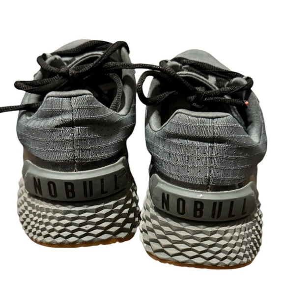 NOBULL Trainer Running Shoes Gray Unisex Men’s 8 Women’s 9.5 Lightweight - Picture 4 of 8